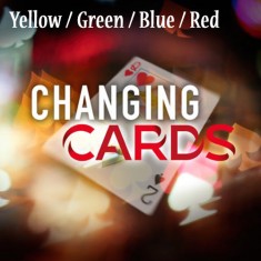 Yellow / Green / Blue / Red Changing Card by Richard Young